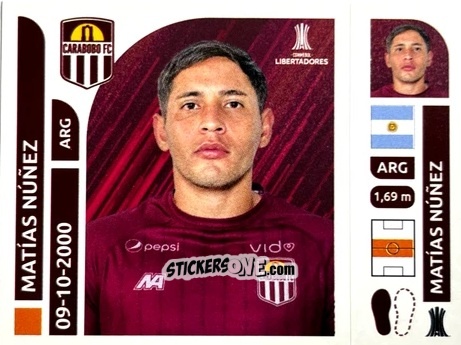 Sticker Matías Núñez