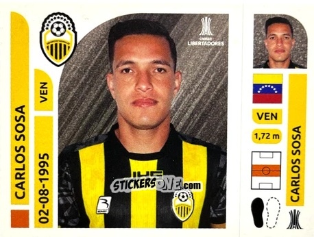 Cromo Carlos Sosa - Conmebol Libertadores 2025 n. DEV12 - Panini