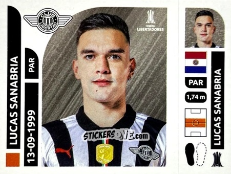 Figurina Lucas Sanabria - Conmebol Libertadores 2025 n. LIP11 - Panini