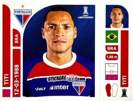 Figurina Titi - Conmebol Libertadores 2025 n. FOB8 - Panini