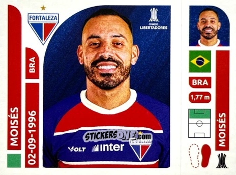 Cromo Moisés - Conmebol Libertadores 2025 n. FOB16 - Panini