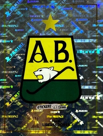 Cromo Emblem - Conmebol Libertadores 2025 n. ABC1 - Panini