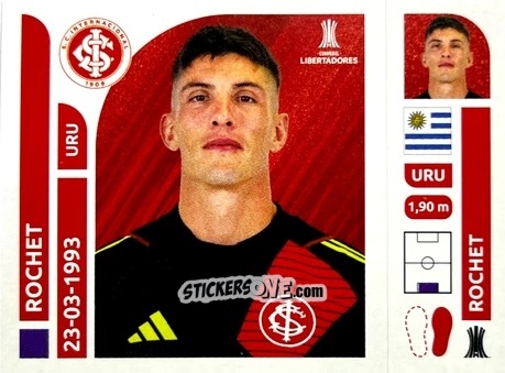 Figurina Sergio Rochet - Conmebol Libertadores 2025 n. INB2 - Panini