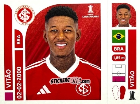 Figurina Vitão - Conmebol Libertadores 2025 n. INB5 - Panini
