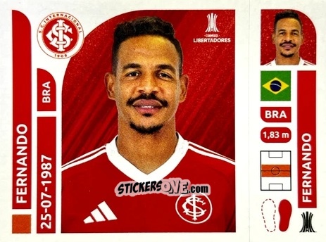 Sticker Fernando - Conmebol Libertadores 2025 n. INB11 - Panini