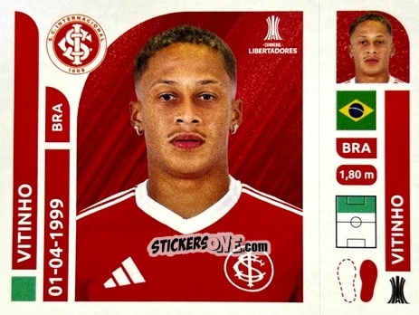 Figurina Alemão Alexandre Zurawski - Conmebol Libertadores 2025 n. INB16 - Panini