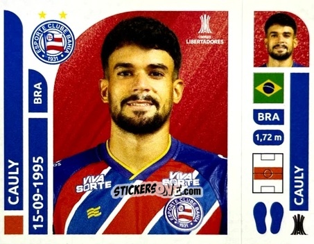 Cromo Cauly - Conmebol Libertadores 2025 n. BAB11 - Panini