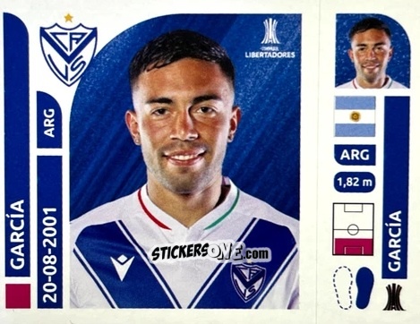 Sticker Joaquín García - Conmebol Libertadores 2025 n. VEA5 - Panini