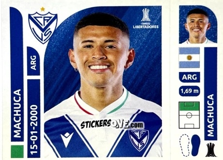 Sticker Imanol Machuca - Conmebol Libertadores 2025 n. VEA14 - Panini