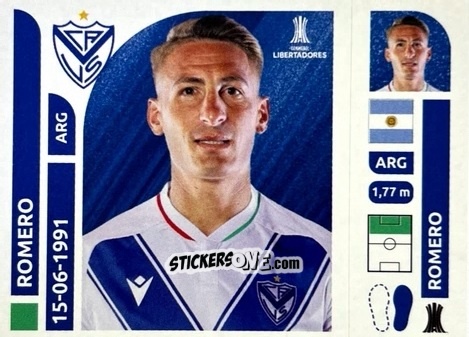 Sticker Braian Romero - Conmebol Libertadores 2025 n. VEA16 - Panini