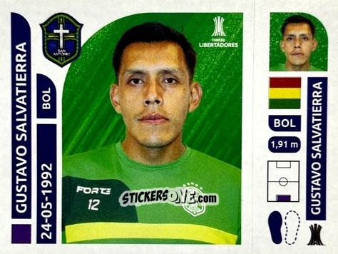 Sticker Gustavo Salvatierra
