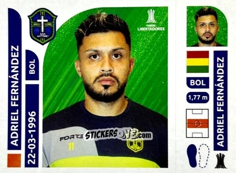 Sticker Adriel Fernández