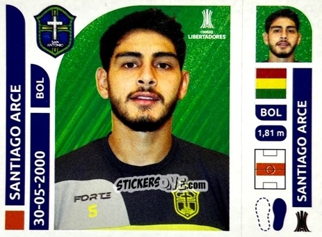 Sticker Santiago Arce