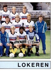 Cromo Equipe/Elftal - Football Belgium 1987-1988 n. 203 - Panini