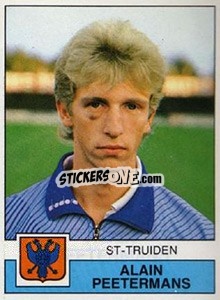 Cromo Alain Peetermans - Football Belgium 1987-1988 n. 283 - Panini