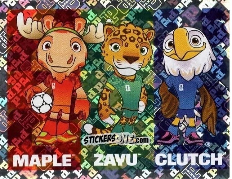 Cromo Official Mascots - Fifa World Cup 2026. Standard Edition n. FWC3 - Panini