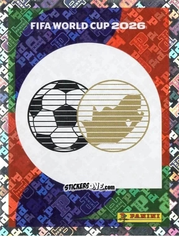 Figurina Emblem - Fifa World Cup 2026. Standard Edition n. RSA1 - Panini