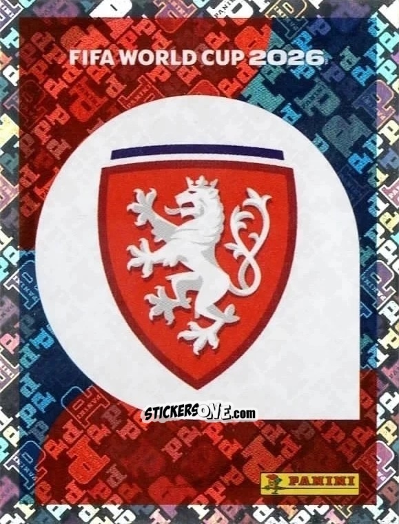 Cromo Emblem - Fifa World Cup 2026. Standard Edition n. CZE1 - Panini