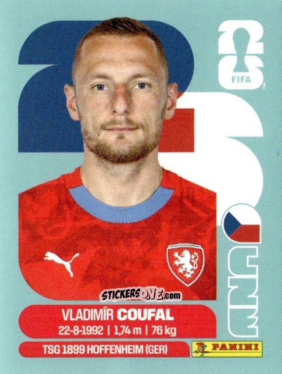 Sticker Vladimir Coufal - Fifa World Cup 2026. Standard Edition n. CZE5 - Panini