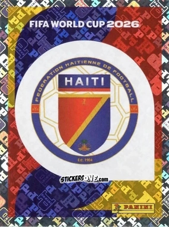 Sticker Emblem - Fifa World Cup 2026. Standard Edition n. HAI1 - Panini