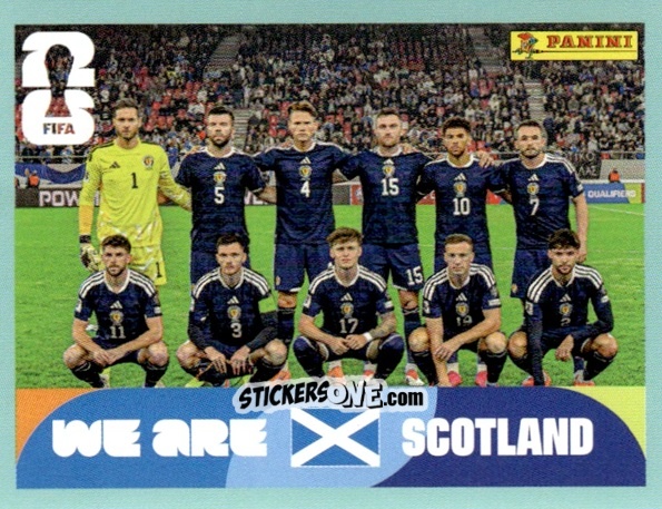 Cromo Team Photo - Fifa World Cup 2026. Standard Edition n. SCO13 - Panini