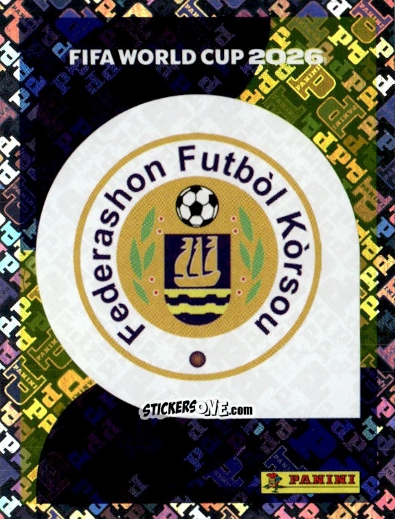 Figurina Emblem - Fifa World Cup 2026. Standard Edition n. CUW1 - Panini