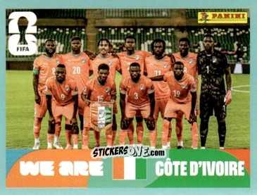 Figurina Team Photo - Fifa World Cup 2026. Standard Edition n. CIV13 - Panini