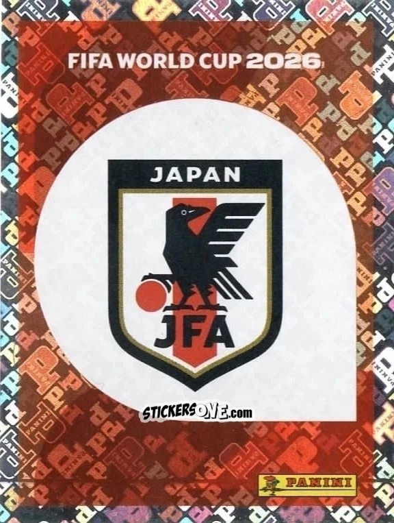 Cromo Emblem - Fifa World Cup 2026. Standard Edition n. JPN1 - Panini
