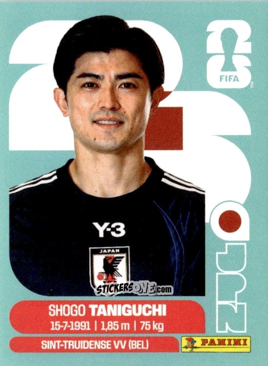 Cromo Shogo Taniguchi - Fifa World Cup 2026. Standard Edition n. JPN6 - Panini