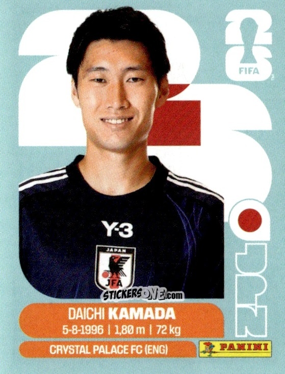 Cromo Daichi Kamada - Fifa World Cup 2026. Standard Edition n. JPN11 - Panini