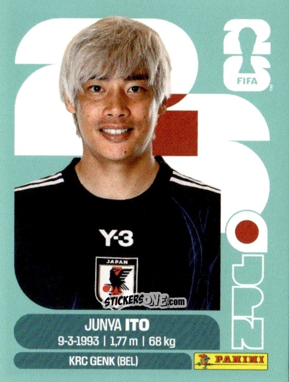 Cromo Junya Ito - Fifa World Cup 2026. Standard Edition n. JPN18 - Panini