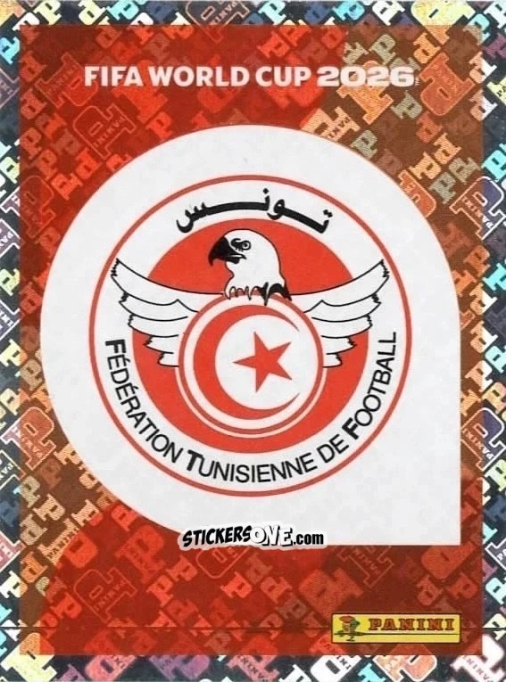 Sticker Emblem - Fifa World Cup 2026. Standard Edition n. TUN1 - Panini