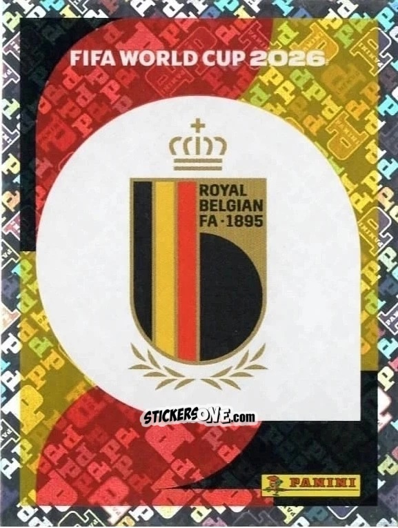 Cromo Emblem - Fifa World Cup 2026. Standard Edition n. BEL1 - Panini
