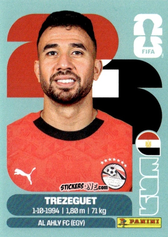 Figurina Trezeguet - Fifa World Cup 2026. Standard Edition n. EGY19 - Panini