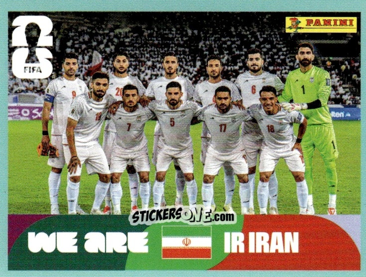 Sticker Team Photo - Fifa World Cup 2026. Standard Edition n. IRN13 - Panini