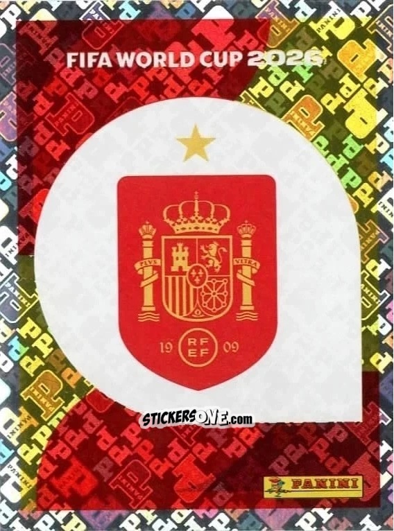 Cromo Emblem - Fifa World Cup 2026. Standard Edition n. ESP1 - Panini