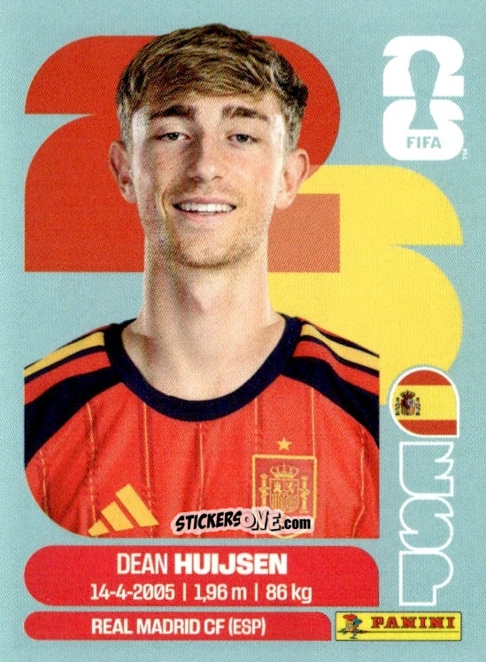 Figurina Dean Huijsen - Fifa World Cup 2026. Standard Edition n. ESP5 - Panini
