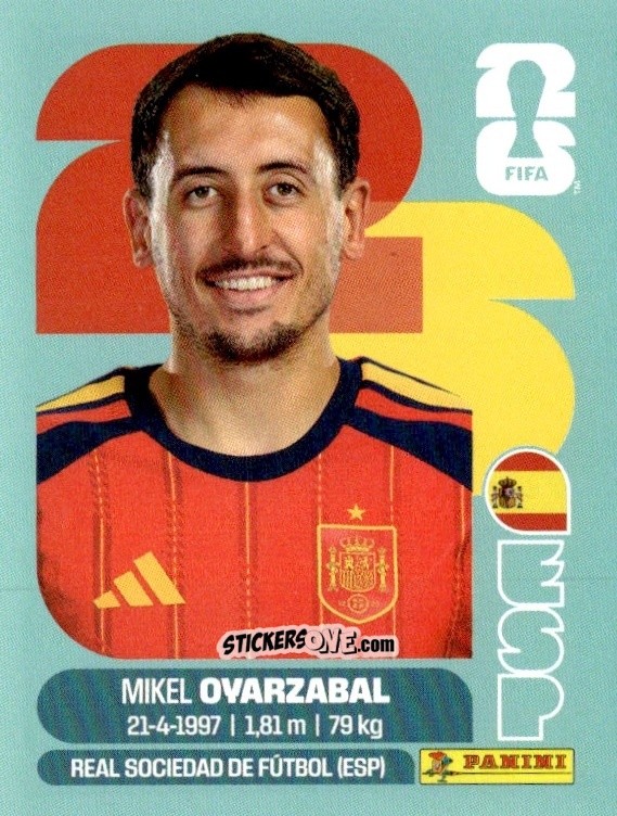 Figurina Mikel Oyarzabal - Fifa World Cup 2026. Standard Edition n. ESP20 - Panini