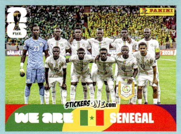 Sticker Team Photo - Fifa World Cup 2026. Standard Edition n. SEN13 - Panini