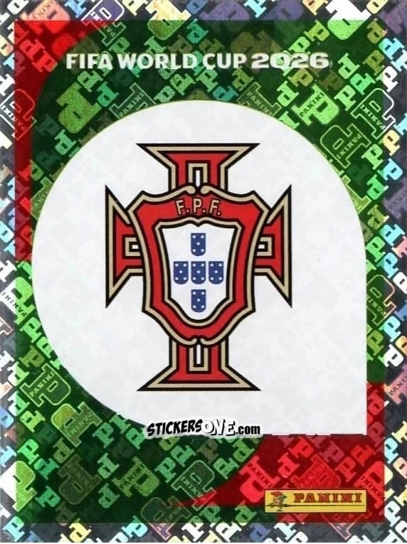 Sticker Emblem - Fifa World Cup 2026. Standard Edition n. POR1 - Panini