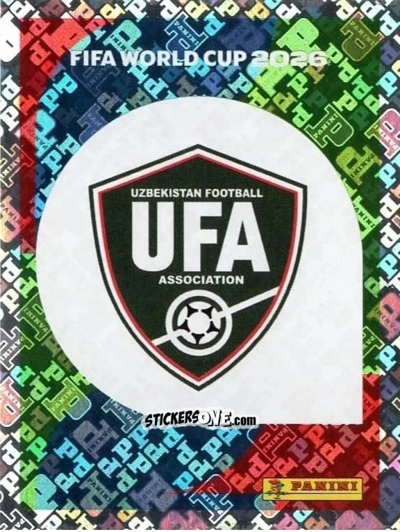Cromo Emblem - Fifa World Cup 2026. Standard Edition n. UZB1 - Panini