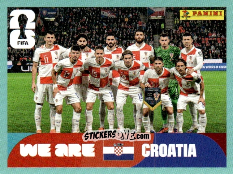 Cromo Team Photo - Fifa World Cup 2026. Standard Edition n. CRO13 - Panini