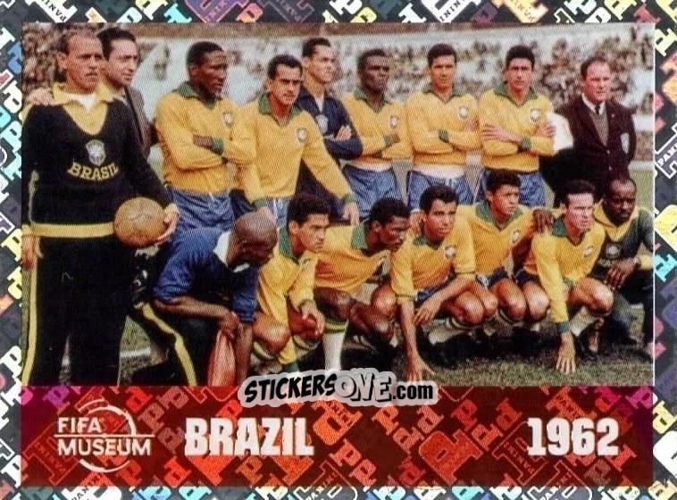 Figurina Brazil 1962 - Fifa World Cup 2026. Standard Edition n. FWC12 - Panini