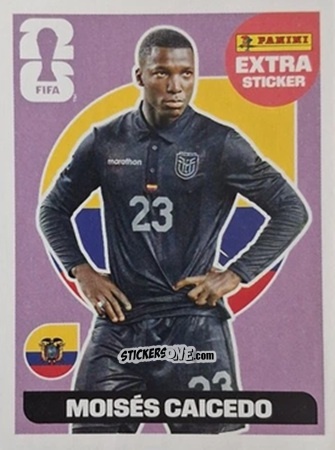 Cromo Moisés Caicedo - Fifa World Cup 2026. Standard Edition n. MC - Panini