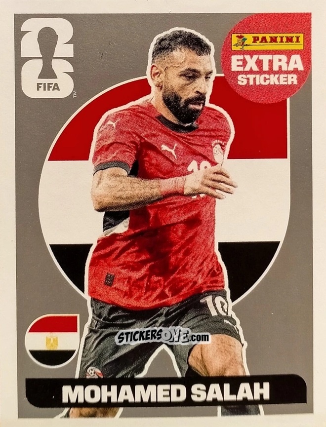 Cromo Mohamed Salah - Fifa World Cup 2026. Standard Edition n. MS - Panini