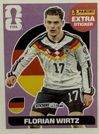 Cromo Florian Wirtz - Fifa World Cup 2026. Standard Edition n. FW - Panini