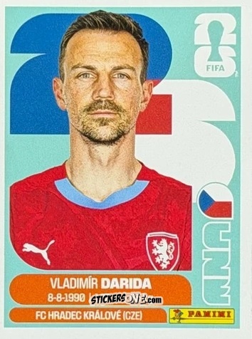 Sticker Vladimír Darida - Fifa World Cup 2026. Standard Edition n. CZE16U - Panini