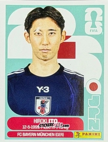 Cromo Hiroki Ito - Fifa World Cup 2026. Standard Edition n. JPN3U - Panini