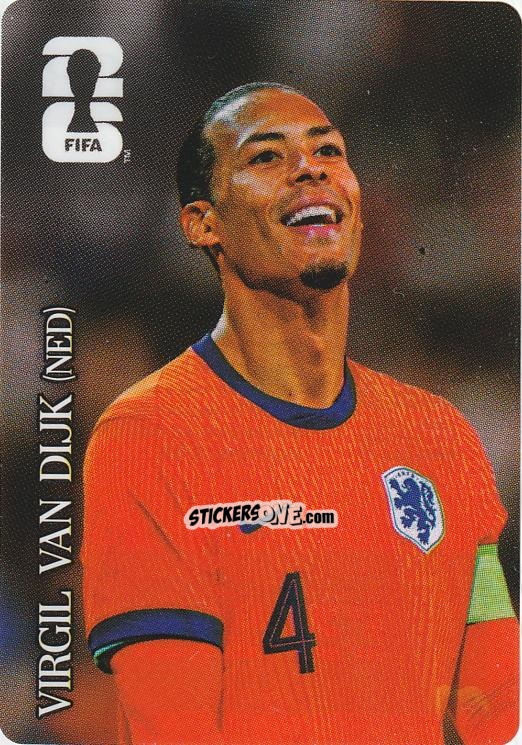 Figurina Virgil van Dijk - Coca-Cola FIFA World Cup Stickers (USA)
 n. CC8 - Panini