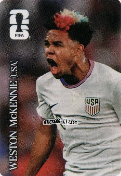 Cromo Weston McKennie - Coca-Cola FIFA World Cup Stickers (USA)
 n. CC10 - Panini